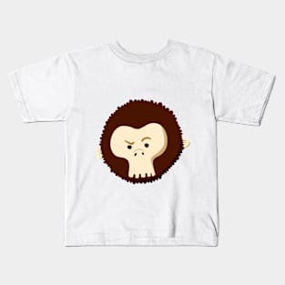 Skull Monkey Head Kids T-Shirt